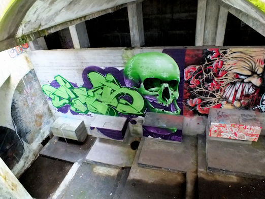 Graffiti at Cardross