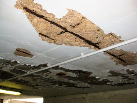 Delapidations to ceiling