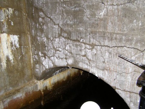 Concrete overflow